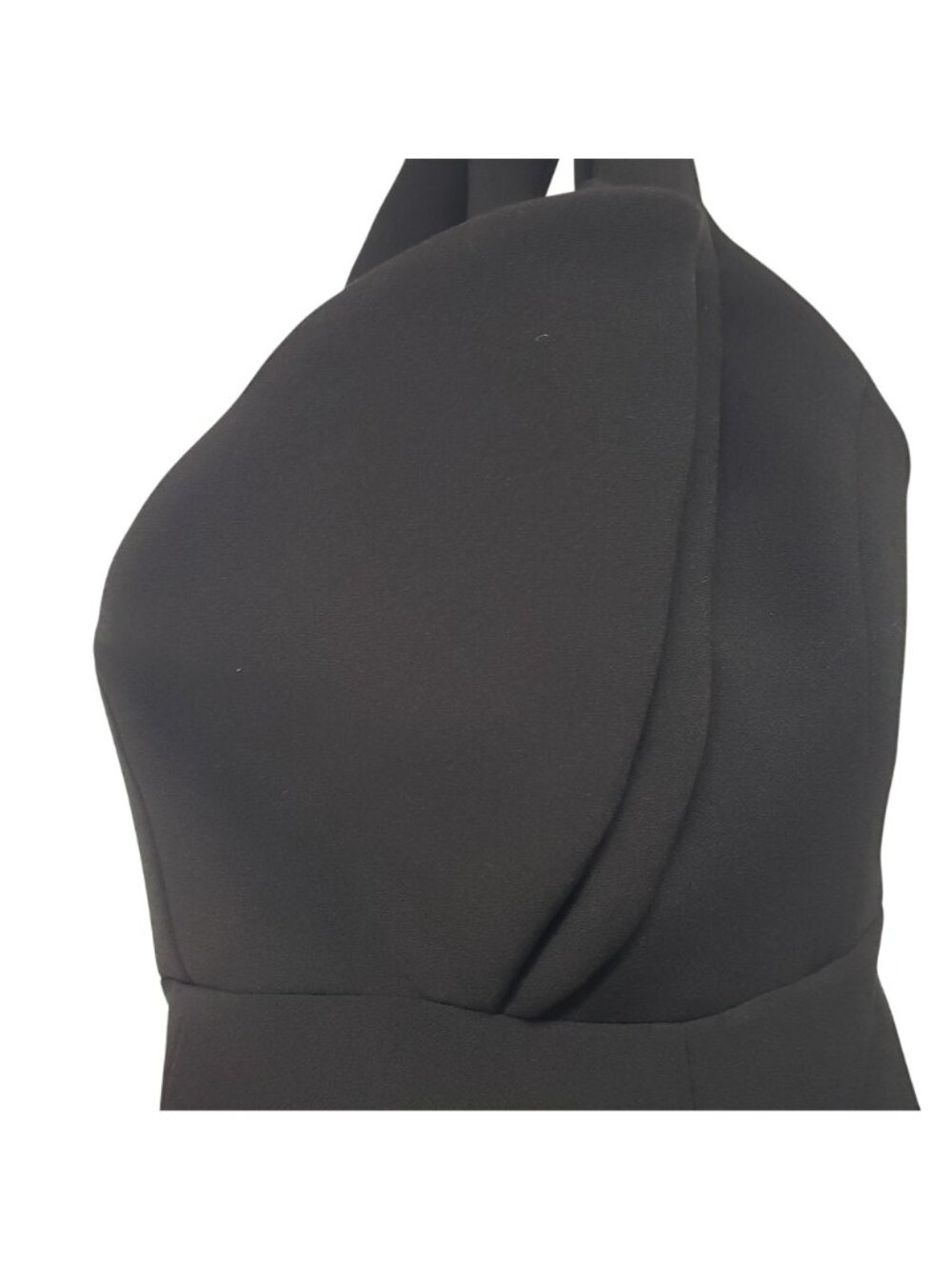Brandon Maxwell Black One Shoulder Wide Leg Jumpsuit Jennifer Aniston - Picture 10 of 13